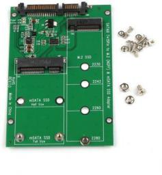MicroStorage Adapter M.2 NGFF na SATA/mSATA (MSNX1100)