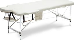 Bodyfit Stół, łóżko do masażu Aluminiowe 2 segmentowe beżowe XXL (552)