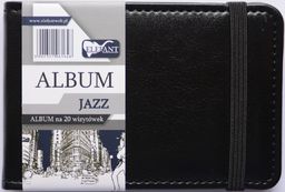 Elefant Album Jazz na 20 wizytĂłwek A7 czarny