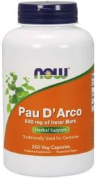 NOW Pau'd Arco 500mg 250 vcaps