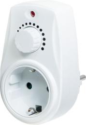 LogiLink Adapter gniazda zasilania ze ściemniaczem biały (PA0151)