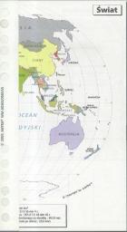 Antra Wkład do organizera A5 mapa świata (270068)