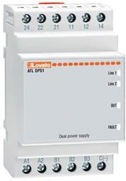 Lovato Electric Układ podwójnego zasilania jednofazowego 110/230V AC 50/60Hz (ATLDPS1)