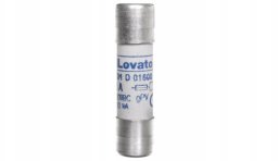 Lovato Electric Wkładka bezpiecznikowa cylindryczna PV 10x38mm 16A gPV 1000V DC FE01D01600 - FE01D01600