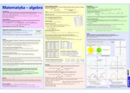 Demart Wzory matematyczne - algebra. Podkładka na biurko (273169)