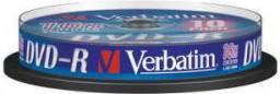 Verbatim DVD-R 4.7 GB 16x 10 sztuk (43523)