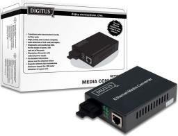 Konwerter światłowodowy Digitus 100BaseTX do 100BaseFX SC DN-82020 (A-DN-82020)