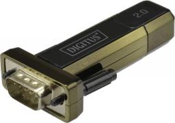 Adapter USB Digitus USB-A - RS-232 Czarny (ADA70156)