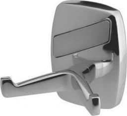 Bisk Uchwyt 2-hakowy Oregon chrom  (79703)