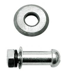 Vorel Kółko tnące ze śrubą 22 x 10,5 x 2mm do maszyn do cięcia glazury (03220)