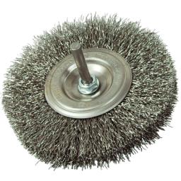 Szczotpol Szczotka tarczowa z trzpieniem 6mm śr. 150mm A70