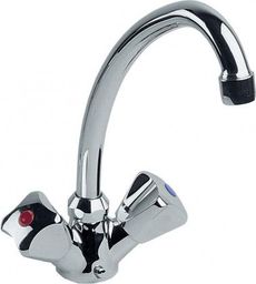 Bateria umywalkowa KFA Standard stojąca chrom (302-315-00)