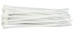 Vorel Opaska plastikowa 150x2,5mm biała 100szt. 73883