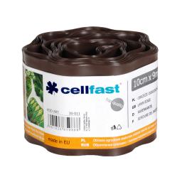 Cellfast Obrzeże ogrodowe brąz 10cm x 9m (30-011)