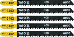 Yato Brzeszczot do wyrzynarki typ T HCS do drewna 5cz. TPI8 YT-3402