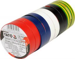 Yato Taśma izolacyjna 12mm x 10m kolor 10 szt. (YT-8156)