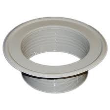 SpiroFlex Rozeta malowana biała fi 125