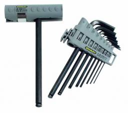 Stanley Zestaw kluczy imbusowych hex wielofunkcyjne 1,5-10mm z kulką 9szt. (89-904)