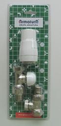 KFA Zestaw termostatyczny prosty 1/2" 757-000-07-BL