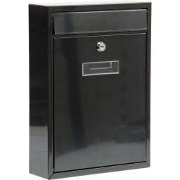 Vorel Skrzynka na listy 360x260x80mm czarna (78555)