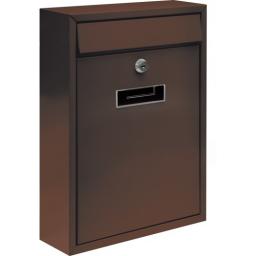 Vorel Skrzynka na listy 360x260x80mm brązowa (78557)