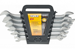 Topex Zestaw kluczy płaskich 6-32mm 12szt. (35D657)