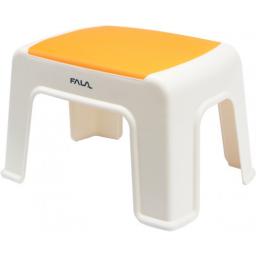 Fala Stołek plastikowy 30x20x21cm pomarańczowy 75916