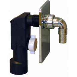 Syfon Rawiplast podtynkowy DN50 chrom (A603M50)