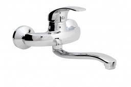 Bateria kuchenna Hydroland Vena ścienna chrom (B324)