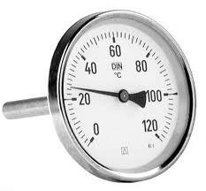 Afriso Termometr bimetaliczny BITH 100 Ø=100mm 0-120°C 1/2" Kl. 2,0 - 63811