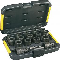 Dewalt Zestaw nasadek udarowych 6-kątnych 1/2" 6-27mm 17szt. (DT7506-QZ)