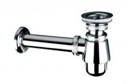 Syfon McAlpine butelkowy 5/4" DN32 niski chrom (220+255CB)