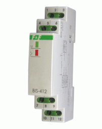 F&F Przekaźnik bistabilny grupowy 230V 10A 1 moduł - BIS-412