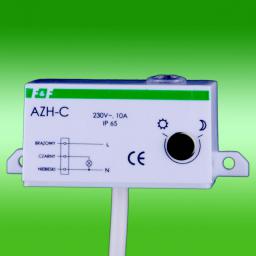 F&F Automat zmierzchowy n/t 10A 230V 2-1000lx mini IP65 (AZH-C)