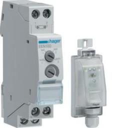 Hager Wyłącznik zmierzchowy z czujnikiem EE003 16A 230V 5-100/50-2000lx EEN100