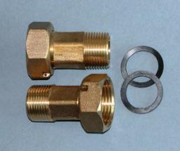 Onnline Śrubunki wodomierzowe 3/4" DN20 2szt. RAC3/4