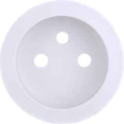 Legrand Plakietka gniazda pojedynczego CELIANE 2P/2P+Z biała - 068111