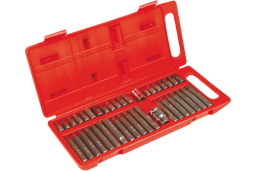 Top Tools Końcówki wkrętakowe Spline Torx Hex 40szt. - 39D377