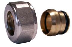 Schlosser Złączka do rury GW M22x1,5x15mm biała - 602500003