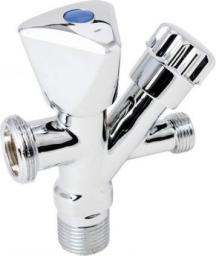 Hydroland Zawór kątowy kombinowany 1/2"x3/8"x3/4"  (5900308745281)