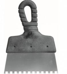 Dedra Szpachla do kleju 150mm ząb 6x6 nierdzewna ZP150N/6