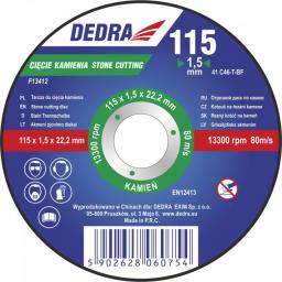 Dedra Tarcza 125x1,5x22,2mm do cięcia kamienia - F13422