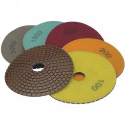Dedra Dysk polerski 125mm ziarno 100 elastyczny diamentowy (H12G0100)
