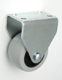 Zabi Koło meblowe z tworzywowo-gumowe z obudową stałą 40mm - M43T