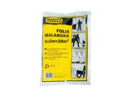 Folia malarska Modeco cienka 4 x 12,5m (MN-05-621)
