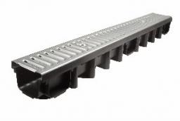 Maxpol System 1000x98mm kanał z kratą stalową A15