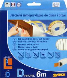 Stomil Sanok Uszczelka gumowa 6m P biała 1szt.