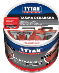 Tytan Taśma uszczelniająca dekarska czerwona 150mm 10mb (DAT-TF-CR-150WZ)