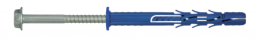 Rawlplug Kołek ramowy FF1 9,8x80mm kołnierz nylon 50szt. - R-FF1-N-10K080