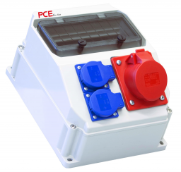 PCE Rozdzielnica stacjonarna typ Lublin 9M 16/5 2GS 230V IP54 ECOline* (90EKO007)